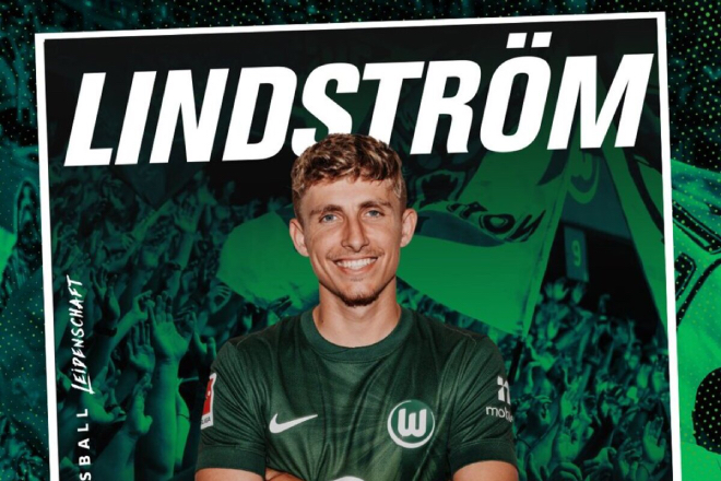 Lindstrom trở lại Bundesliga thi đấu cho Wolfsburg với hợp đồng cho mượn